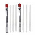 2 Soapstone Holders Round With 6 Refills Pens For Welding Tools And Welders Markers Removable Markings On Steel Aluminum 1 
