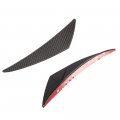 Motorcycle Front Fairing Aerodynamic Winglets Side Spoilers Decorative Dynamic Wing Kit For Sport Bike Black