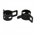 Uxcell 20 Pcs 10mm Spring Type Action Fuel Hose Pipe Low Pressure Air Tube Clip Clamp
