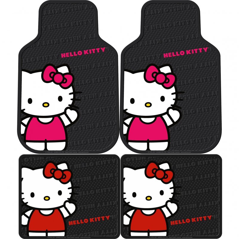 Hello Kitty Core Floor Mat 4 Pcs Set