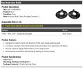 Marketplace Auto Parts Rear Brake Dust Shield Set Of 2 Black Compatible With 1990-1995 1997-2006 Jeep Wrangler Drum Brakes