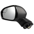 Towing Mirror Glass Fit For 2018-2018 Fusion Ford Left Outside Rear View Js7z17683xa-pfm