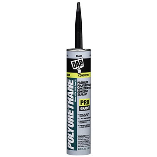 Polyurethane Premium Construction Adhesive Sealant Black 10 1 Oz Cartridge Waterproof Commercial Grade For Windows Doors And