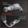A-premium Power Steering Pressure And Return Hose Line Assembly Compatible With Infiniti G35 2003 2004 2005 2006 V6 3 5l Rwd