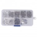 360pcs M2 5 Cross Stainless Steel Screw Bolt Nut Washer Assortment Set Comprehensive Of Screws Bolts Nuts And Washers In Size