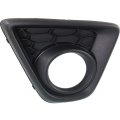 Fog Light Bezel Passenger Side Front For Mazda Cx-5 2013 2014 2015 Replacement Ma1039112 615343554396 Kd5350c11 Black Plastic 
