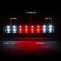 Auto Dynasty Compatible With Ford Super Duty 3rd Gen Pair Of Smoke Lens Clear Corner Headlight Black Housing Led Third Brake