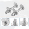 Uxcell 1set Front Alignment Camber Adjustment Bolts Cam Kit No 48452-35020 48409-35050 For Toyota Tacoma 1996-2015 Fj Cruiser