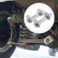 Uxcell 1set Front Alignment Camber Adjustment Bolts Cam Kit No 48452-35020 48409-35050 For Toyota Tacoma 1996-2015 Fj Cruiser