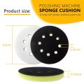 Usonline911 Multifunctional Soft Foam Backing Pad Replacement Kit Fits For 5 Inch Orbital Sander Density Interface With 8 Hole