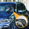 Automotive Car Windshield Sun Shade Moon Space Visor For Uv Rays And Heat Protection Black Stars Galaxy Summer Blocks Foldable