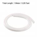 T-slot Mount Window Weatherstrip Seal 9mm Bulb Bubble For 5mm Slot 1 Meter Long White