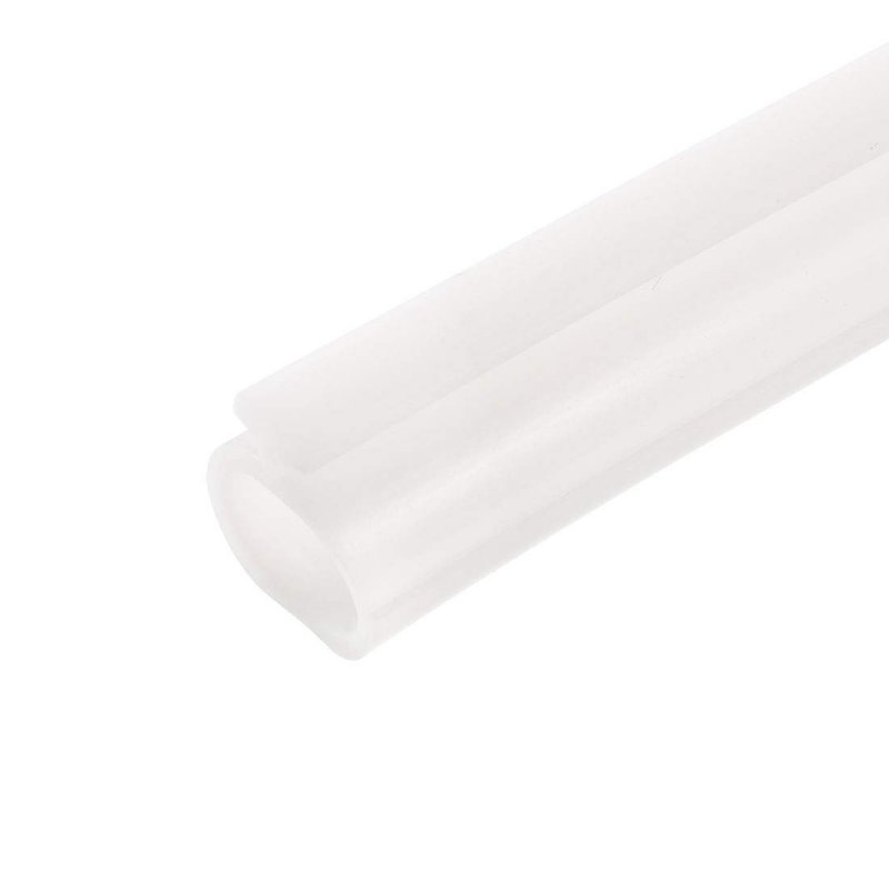 T-slot Mount Window Weatherstrip Seal 9mm Bulb Bubble For 5mm Slot 1 Meter Long White