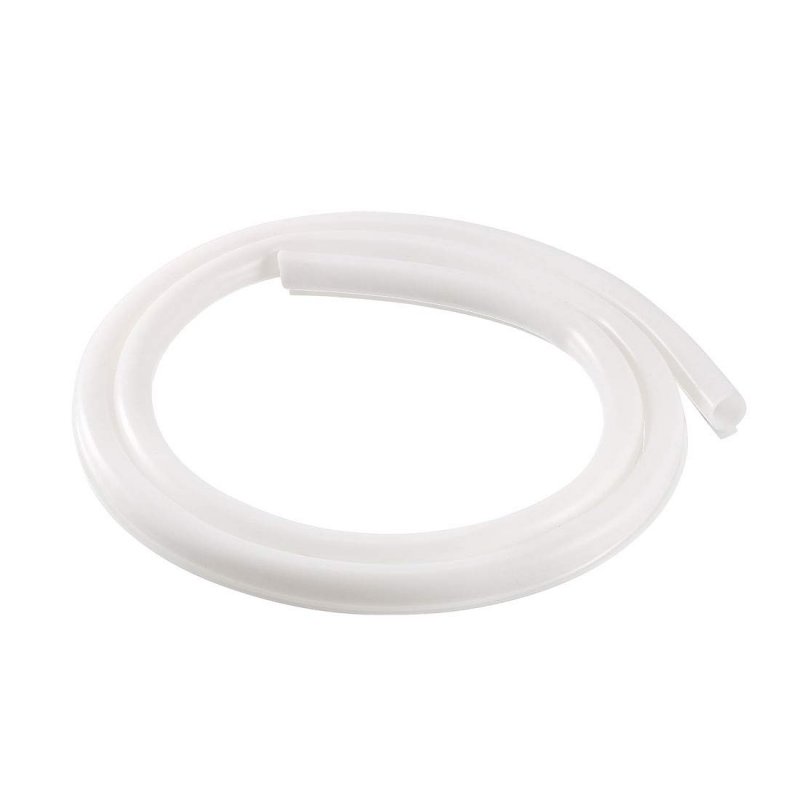 T-slot Mount Window Weatherstrip Seal 9mm Bulb Bubble For 5mm Slot 1 Meter Long White
