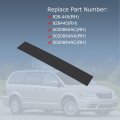B-pillar Side Molding Windshield Door Outer Trim Right Passenger Replacement For 2008-2016 Chrysler Town Country 2008-2020