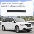 B-pillar Side Molding Windshield Door Outer Trim Right Passenger Replacement For 2008-2016 Chrysler Town Country 2008-2020