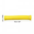 X Autohaux 8 Pcs High Heat Shield Engine Spark Plug Wire Boots Protector Sleeve Cover For Car Yellow