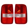 Kuafu Driver Passenger Side Taillight Compatible With 2004-2008 Ford F150 F-150 Replacement For Fo2801182 Fo2800182 Halogen