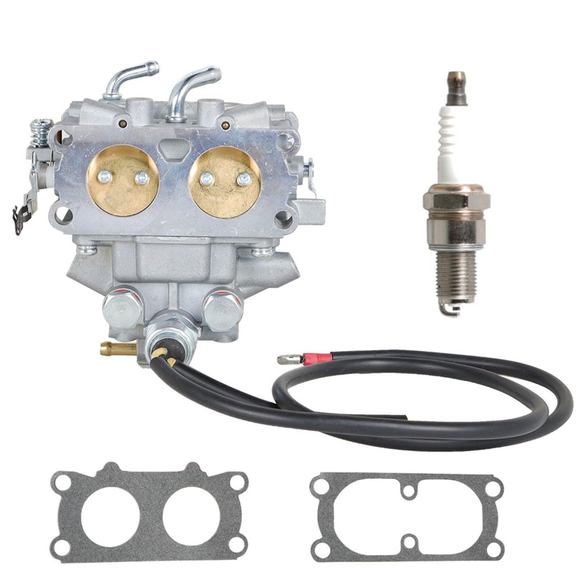 16100-zn1-802 16100-zn1-813 Carburetor With Gaskets Kit For Honda Gx670 24hp V Twin Engine Lawn Mower Tractor Replaces