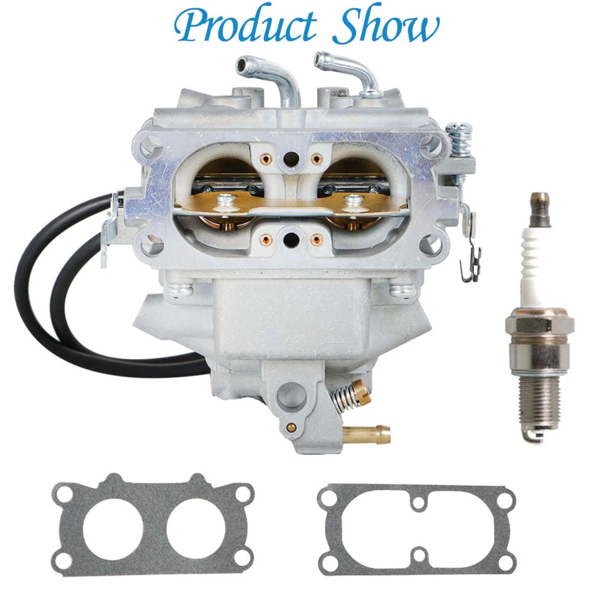 16100-zn1-802 16100-zn1-813 Carburetor With Gaskets Kit For Honda Gx670 24hp V Twin Engine Lawn Mower Tractor Replaces