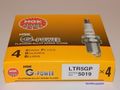 Ngk 5019 G-power Spark Plugs Ltr5gp 4 Pcs 
