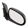 Passenger Side Door Mirror For Dodge Caliber 2007 2012 Manual Adjust Non Heated Folding Textured Black Replacement Ch1321264 