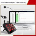 Wall Hanging Sound Level Meter 30-130 Db Decibel Reader 13in Digital Screen Noise Monitoring Device For Office