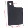 Hongk- Universal Motorcycle Inspection Tag Sticker Real License Plate Black B01c0sypv4