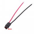 Uxcell Car Dashboard Light T5 Socket Wiring Harness Connectors 10pcs