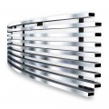 Off Roader Egrille For Ford Excursion F-250 F-350 F-450 F-550 2005-2007 Lower Bumper Stainless Steel Silver Horizontal Billet 