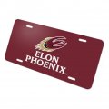 Elon University Phoenix Logo Novelty Metal Vanity Tag License Plate