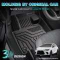 T Tgbros Floor Mats Custom Fit For 2023 2024 Lexus Rx350 Accessories All Weather Protection Tpe 2 Rows Liners Set Non-slip