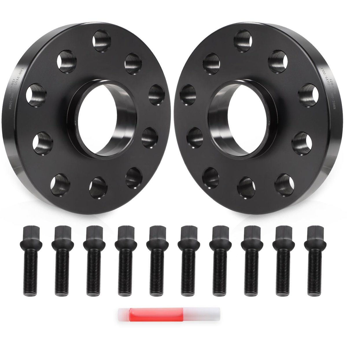 20mm Wheel Spacers 5x100 5x112 Fit For Audi A3 1998-2022 A4 1996-2007 A6 1995-2010 2x Adapters Bore 57 1mm With M14x1 5 Studs