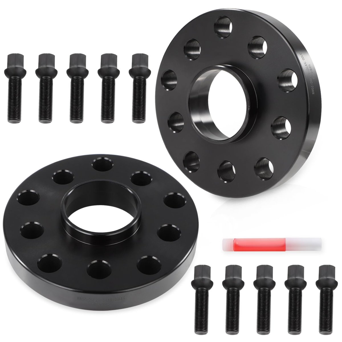 20mm Wheel Spacers 5x100 5x112 Fit For Audi A3 1998-2022 A4 1996-2007 A6 1995-2010 2x Adapters Bore 57 1mm With M14x1 5 Studs