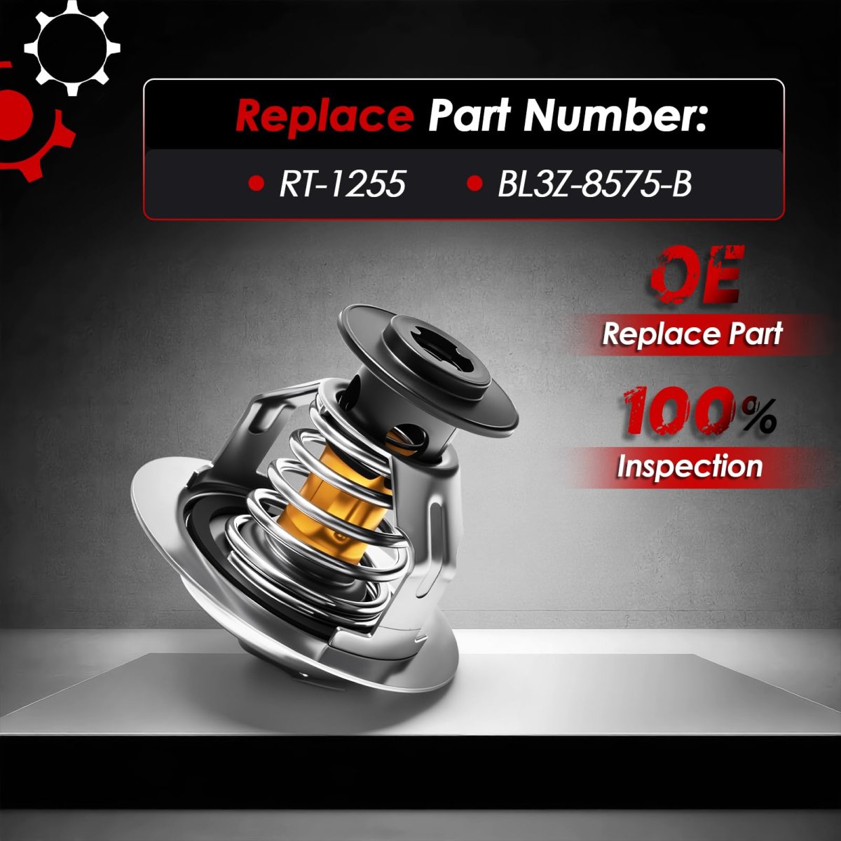 Engine Coolant Thermostat Kit Ford F150 Explorer Expedition Replaces Rt 1255 Bl3z 8575 B Includes O Ring Seal For Lincoln