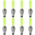 8 Pcs 2025 Upgraded Cylindrical Shape Bicycles Valve Lights Bike Accessories Wheel Spokes Tire Cycling Led Light Batteries Tyre