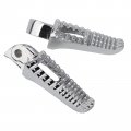 Minho Motorcycle Rear Foot Pegs For Honda Grom Msx125 Footrest Mini Bike Footpeg Silver 2 Pack Accessories