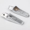 Minho Motorcycle Rear Foot Pegs For Honda Grom Msx125 Footrest Mini Bike Footpeg Silver 2 Pack Accessories