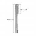 Uxcell Machine Tap 7 16-14 Unc Thread 2b Class 4 Flutes High Speed Steel Screw Threading Tapping Tool