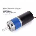 Dc 12v 36mm Gear Motor Mini Brushless Speed Reduction High Torque Electric Geared Silent Centric Output Shaft Gearbox