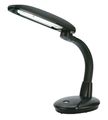 Sunpentown Home Study Room Easyeye Portable Energy Saving Desk Lamp Black 2 Tube 