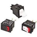 62115919-0-9-w Switch Rocker On None Off Dpst Quick Connect Curved 8a 250vac 250vdc 100000cycles Bulk 25 Items 