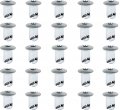 Bryke Racing Quarter Turn Allen Head Button Steel 7 16 650 25 Pack 
