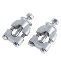 Handlebar Bar Mount Clamps Risers Adapter Fit For Atv Dirt Bike Cnc 7 8 In 22mm 