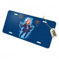Graphics More Pixel Super Bernie Sanders With Birds And Fire Novelty Metal Vanity Tag License Plate