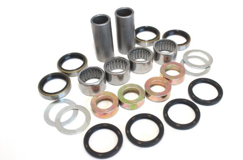 Complete Swingarm Bearings And Seals Kit For Ktm Egs 380 1998 1999 Includes Needle Bearing Shafts Bushings Washers
