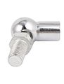 Uxcell 10mm Male Female Thread L Shape Ball Joint Rod End Bearing 5 Pcs