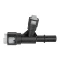 Hose Connector For Chevy Silverado 3500 2001 To 2006 Plastic Quick Disconnect 90 Degrees Fitting Replacement 15055342 19130058 