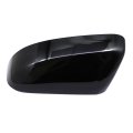 Black Left Driver Side Mirror Cover Cap For Ford Explorer 2016 2017 2018 2019 Replace Gb5z-17d743-aa 
