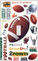 Football Montage Decorative Switchplate Cover 